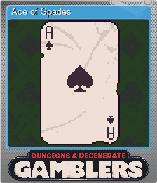 Series 1 - Card 4 of 10 - Ace of Spades