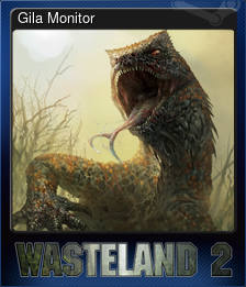 Series 1 - Card 15 of 15 - Gila Monitor