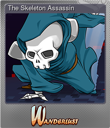 Series 1 - Card 5 of 6 - The Skeleton Assassin