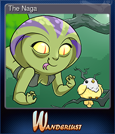 Series 1 - Card 2 of 6 - The Naga