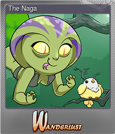 Series 1 - Card 2 of 6 - The Naga