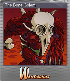 Series 1 - Card 1 of 6 - The Bone Golem