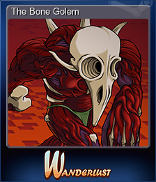 Series 1 - Card 1 of 6 - The Bone Golem
