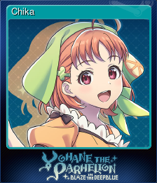 Series 1 - Card 3 of 10 - Chika