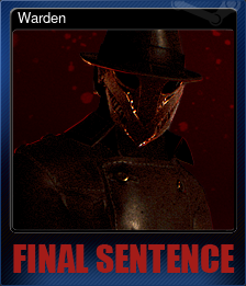 Series 1 - Card 1 of 5 - Warden
