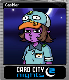 Series 1 - Card 1 of 5 - Cashier