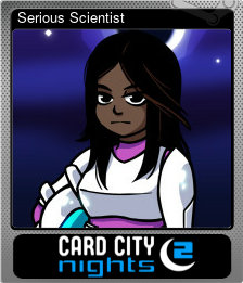 Series 1 - Card 3 of 5 - Serious Scientist