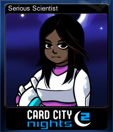 Series 1 - Card 3 of 5 - Serious Scientist