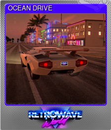 Series 1 - Card 5 of 7 - OCEAN DRIVE