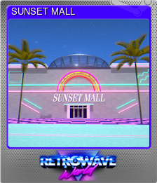 Series 1 - Card 4 of 7 - SUNSET MALL