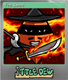 Series 1 - Card 1 of 5 - Fire Sword