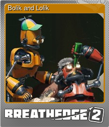 Series 1 - Card 2 of 6 - Bolik and Lolik