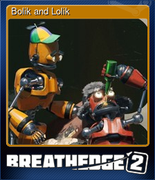Series 1 - Card 2 of 6 - Bolik and Lolik