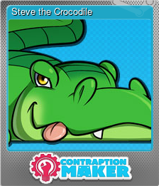 Series 1 - Card 6 of 6 - Steve the Crocodile