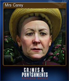 Series 1 - Card 8 of 8 - Mrs Carey