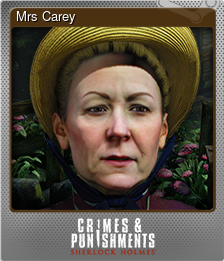 Series 1 - Card 8 of 8 - Mrs Carey