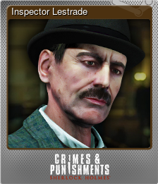 Series 1 - Card 2 of 8 - Inspector Lestrade
