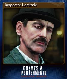 Series 1 - Card 2 of 8 - Inspector Lestrade