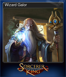 Series 1 - Card 6 of 6 - Wizard Galor