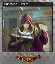 Series 1 - Card 3 of 6 - Priestess Ashlira