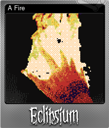 Series 1 - Card 2 of 8 - A Fire