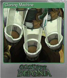 Series 1 - Card 1 of 8 - Cloning Machine