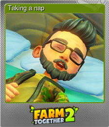Series 1 - Card 6 of 7 - Taking a nap