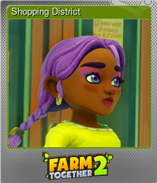 Series 1 - Card 7 of 7 - Shopping District