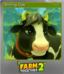 Series 1 - Card 3 of 7 - Smiling Cow