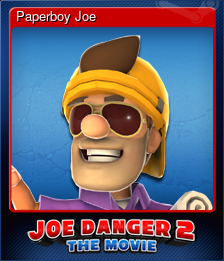 Series 1 - Card 4 of 8 - Paperboy Joe