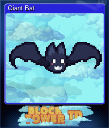 Series 1 - Card 5 of 5 - Giant Bat