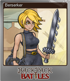 Series 1 - Card 3 of 6 - Berserker