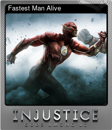 Series 1 - Card 6 of 7 - Fastest Man Alive