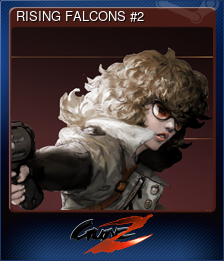 Series 1 - Card 3 of 8 - RISING FALCONS #2