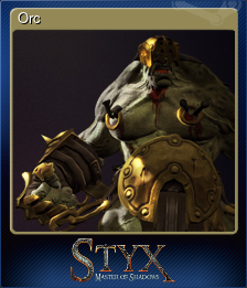 Series 1 - Card 3 of 6 - Orc