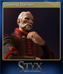 Series 1 - Card 2 of 6 - Governor Barimen