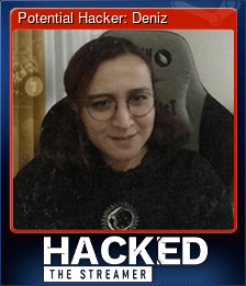 Series 1 - Card 3 of 5 - Potential Hacker: Deniz