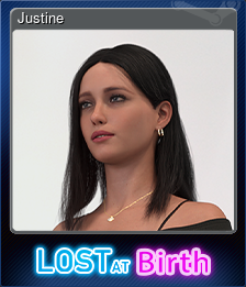 Series 1 - Card 2 of 6 - Justine