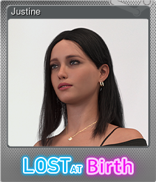 Series 1 - Card 2 of 6 - Justine