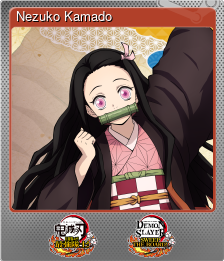 Series 1 - Card 2 of 8 - Nezuko Kamado