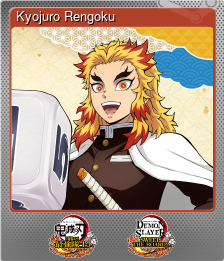 Series 1 - Card 5 of 8 - Kyojuro Rengoku
