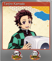 Series 1 - Card 1 of 8 - Tanjiro Kamado