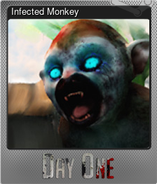 Series 1 - Card 4 of 5 - Infected Monkey