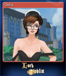 Series 1 - Card 3 of 5 - Delia