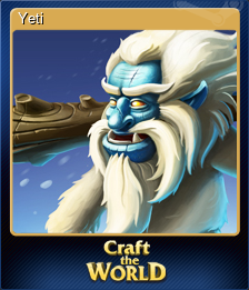 Series 1 - Card 4 of 6 - Yeti