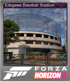 Series 1 - Card 1 of 15 - Edogawa Baseball Stadium