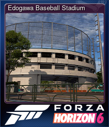 Series 1 - Card 1 of 15 - Edogawa Baseball Stadium