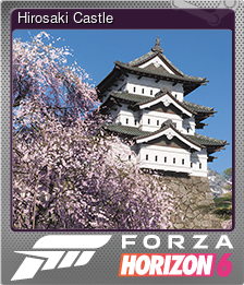Series 1 - Card 6 of 15 - Hirosaki Castle