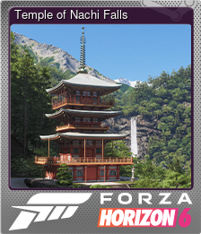 Series 1 - Card 12 of 15 - Temple of Nachi Falls