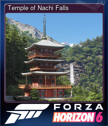 Series 1 - Card 12 of 15 - Temple of Nachi Falls